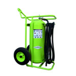 Wheeled fire extinguisher